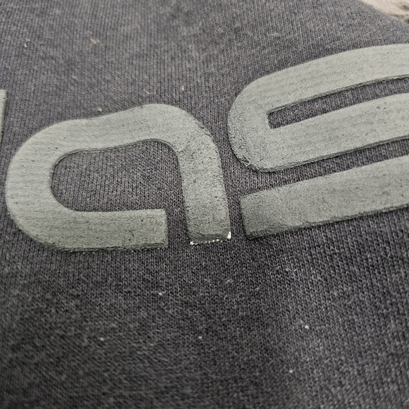 Y2k Adidas Men's Black Hoodie - Picture 4 of 6